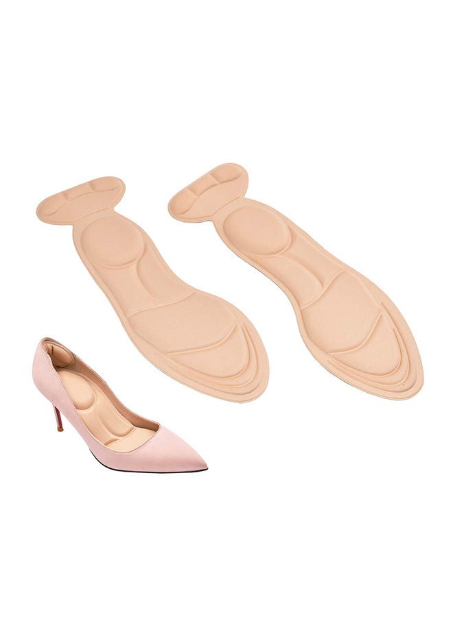 4D Memory Foam Cushion Shoe Insoles Plain
