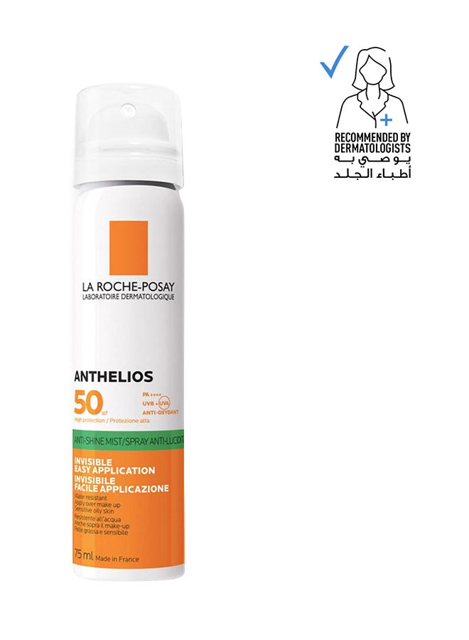 LA ROCHE-POSAY Anthelios Invisible Sunscreen Face Mist Spf50+ For All Skin Types 75ml 