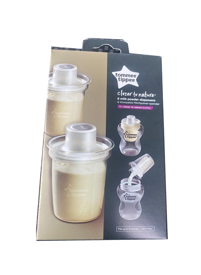 Pack Of 6, Closer to Nature Milk Powder Dispenser - v1668072614/N11583634A_1