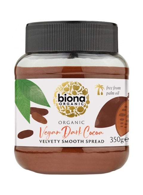 Dark Cocoa Velvety Smooth Spread Palm Oil Free 350grams
