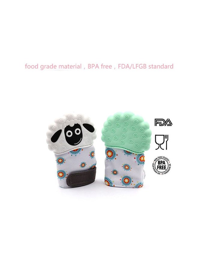 1-Piece Sheep Shaped Silicone Glove Baby's Pacifier - Image 5