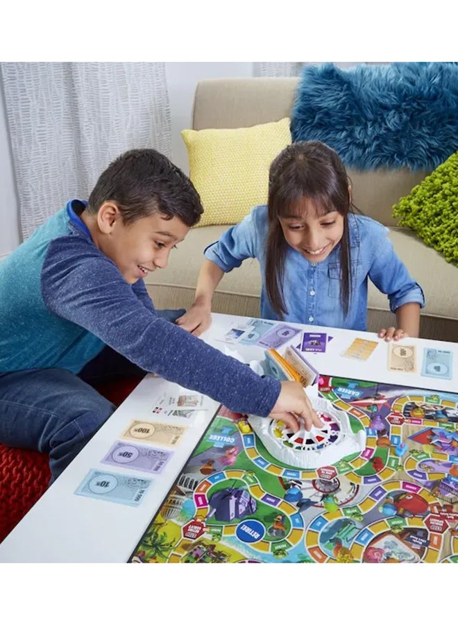 HASBRO - GAMING - The Game Of Life Spin To Win Instant Setup And Easy Play Board Game For Kids, Ages 8 And Up - Image 1