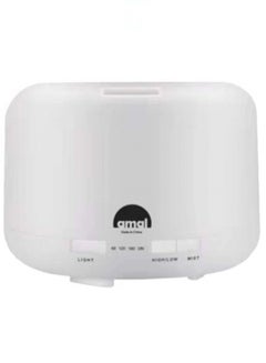 Aroma Diffuser, 4-In-1 Essential Oil Diffuser Aromatherapy Humidifier Quiet Air Vaporizer with 7 Lights White 125 x165 mmcm