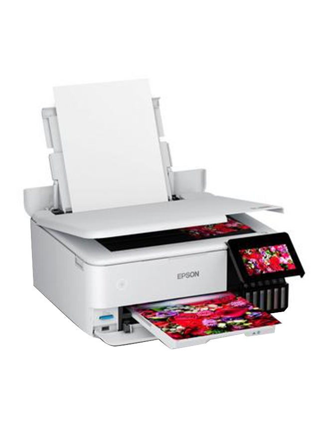 EPSON - EcoTank L8160 A4 multi-Function photo Inktank Printer White - Image 1
