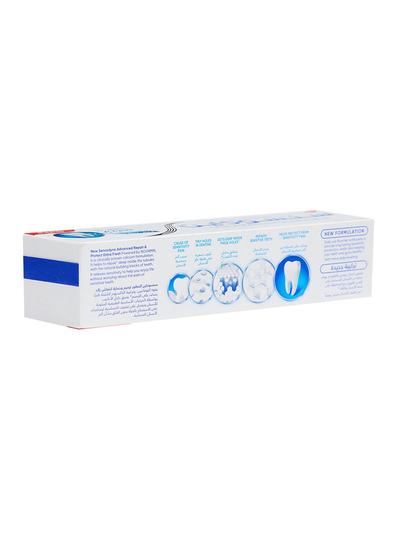 Sensodyne - Daily Repair Powered By Novamin, Repair And Protect Extra Fresh 75ml - Image 1