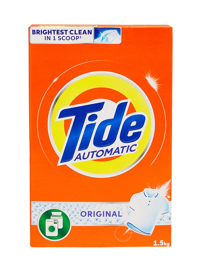 Tide - Automatic Laundry Powder Detergent Original Scent 1.5kg - Image 1
