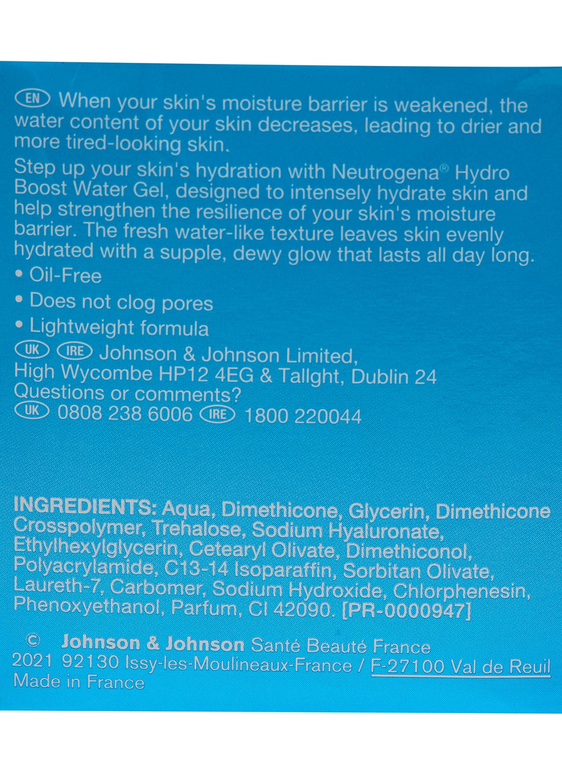 Neutrogena Hydro Boost Water Gel 50ml 
