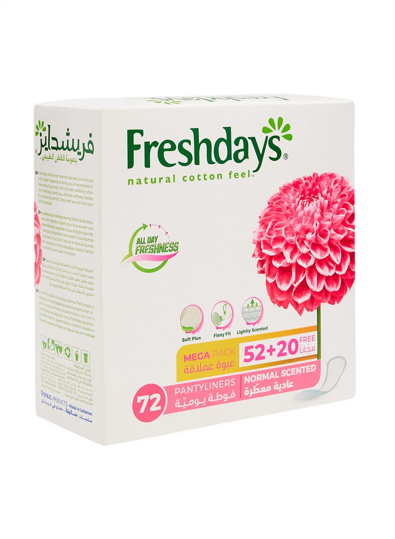 Freshdays - Normal Scented 72 Pads - Image 1