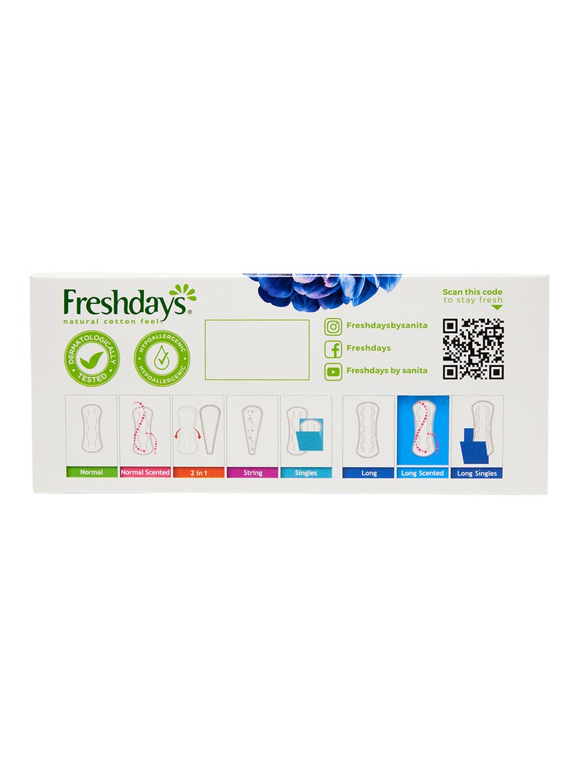 Freshdays - Daily Liners Long Scented 72 Pads - Image 1