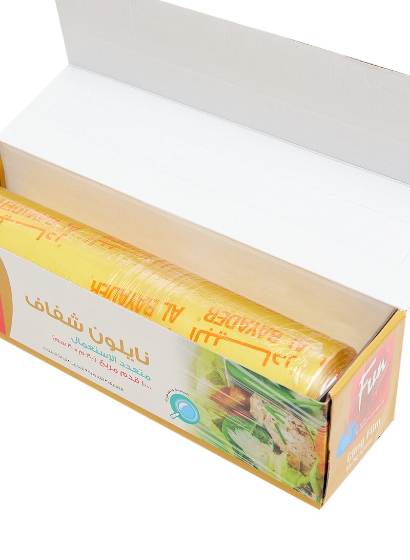 Fun Indispensable Cling Film 1000 Sq.Ft. Clear  - Image 4