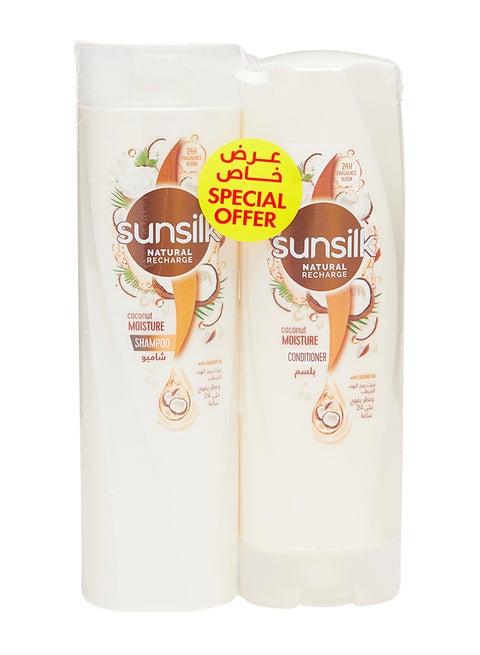 Shampoo Coconut Moisture With Conditioner 400+320ml Pack Of 2