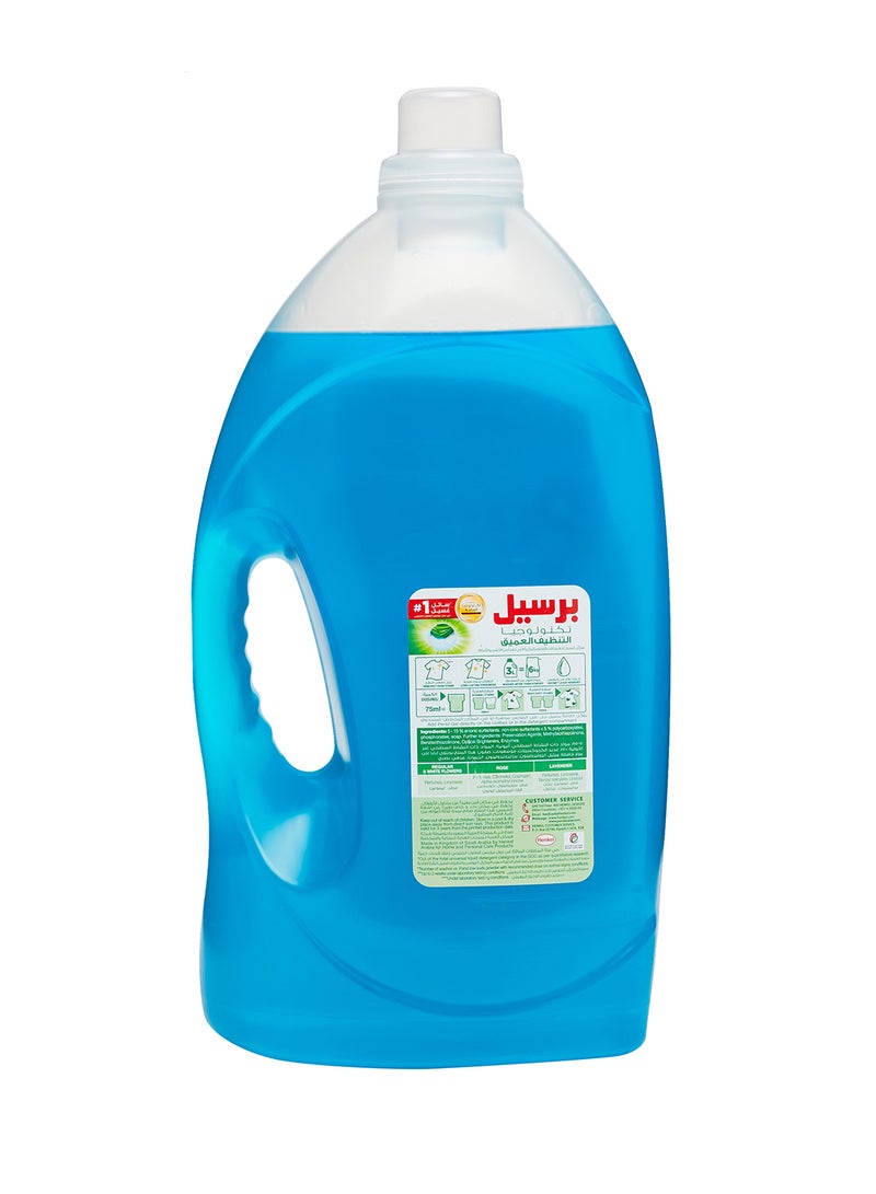 Persil Power Gel Liquid Laundry Detergent With Deep Clean Technology Blue 4.8Liters  - Image 2
