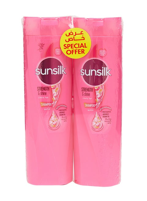 Shampoo Shine And Strength 400ml Pack of 2