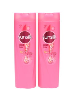 صانسيلك شامبو لشعر قوي ولامع 400ml Pack of 2  - Image 2