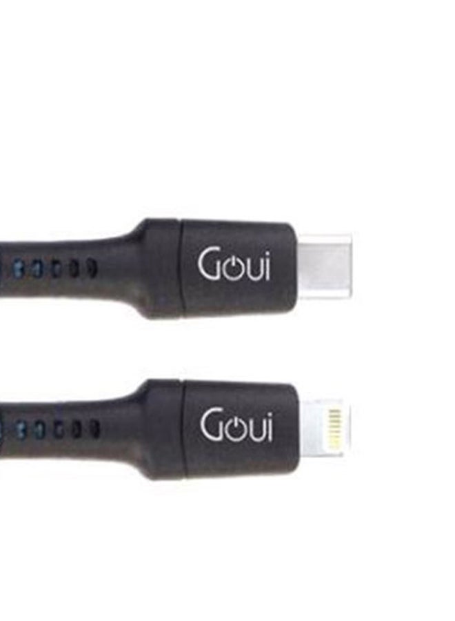 Lightning To Type C Data Sync Charging Cable Dark Blue