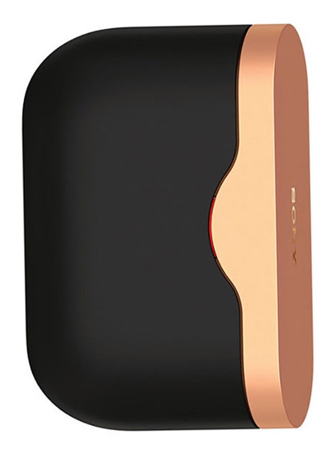 Sony - WF-1000XM3 Noise Cancelling Truly Wireless Headphones with Mic Black/Gold - Image 1