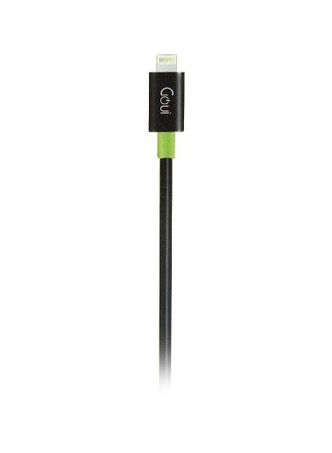 Goui Powerful Wall Charger With USB Cable Black/Green  - Image 4