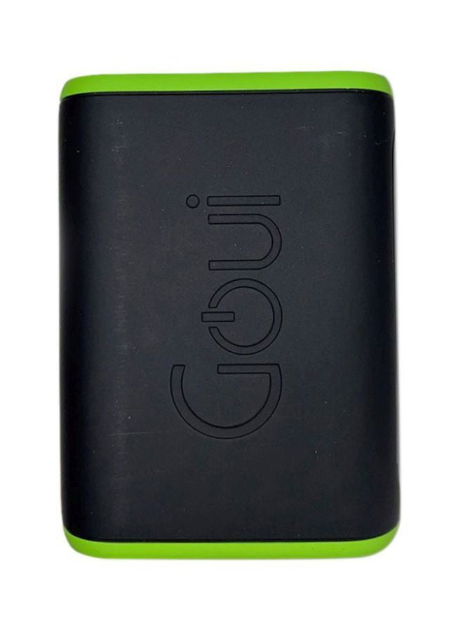 10000 mAh Bolt Mini Power Bank With Cable18 watt Black/Green - v1668090951/N37358466A_2