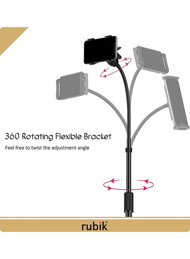 Rubik Gooseneck Tripod For Smartphones And Tablets Black  - Image 4