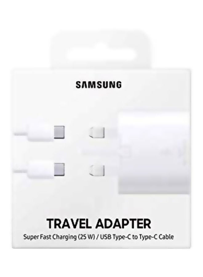 Samsung - 25W PD Adapter USB-C White - Image 1
