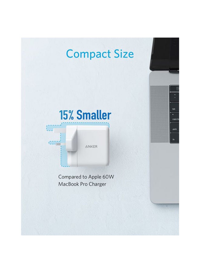 شاحن حائط PowerPort Atom III بقدرة 60 وات باللون الأبيض أبيض - v1668090973/N44825716A_3