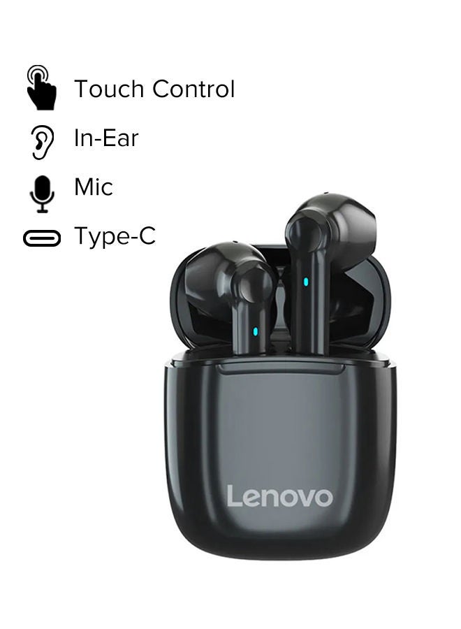 Lenovo XT89 True Wireless BT Semi-in-ear Earbuds With 10m Speaker Unit Black  - Image 2