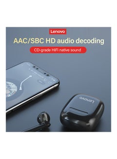 Lenovo XT89 True Wireless BT Semi-in-ear Earbuds With 10m Speaker Unit Black  - Image 3