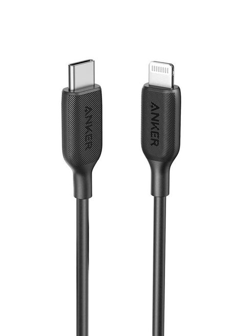 USB C to Lightning Cable, Powerline III MFi Certified Fast Charging Lightning Cable Compatible with iPhone 14 Pro/14 Pro Max/13/12/11/X XS XR Max 8 Airpods Pro, Supports Power Delivery 3ft Black