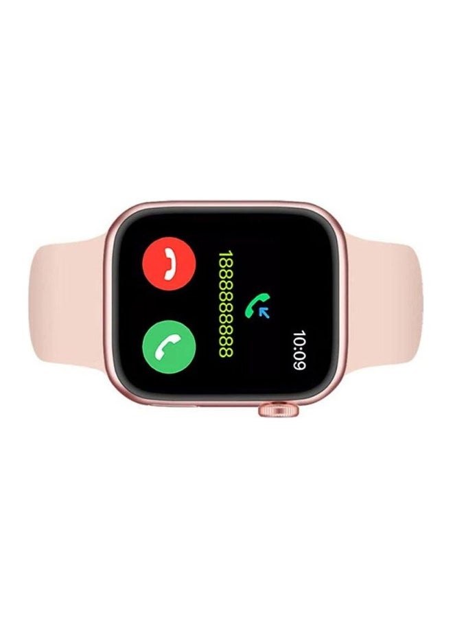 280.0 mAh Smart Watch T500 Plus With Health Fitness Tracker Pink