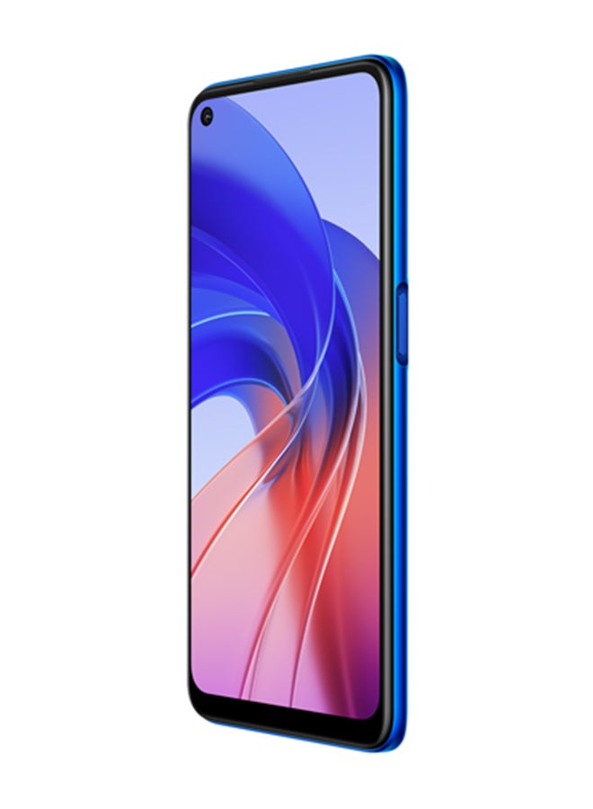 A55 Dual SIM Rainbow Blue 4GB RAM 128GB 4G - Middle East Version