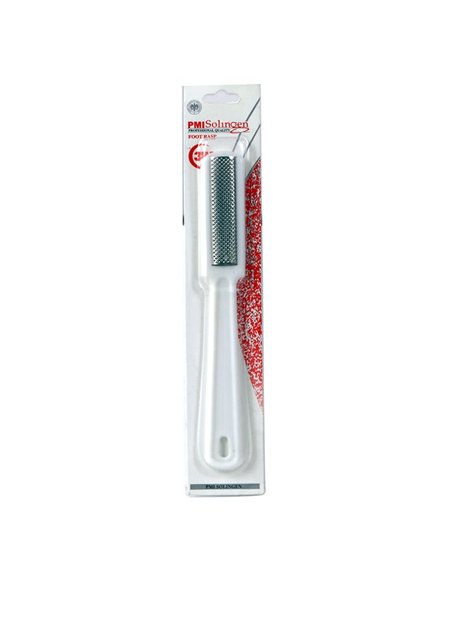 3W Healthcare - Foot Rasp Plastic Handle Foot File, Callus Remover, Stainless Steel Foot File, Foot Scrubber, Feet Rasp - Image 1