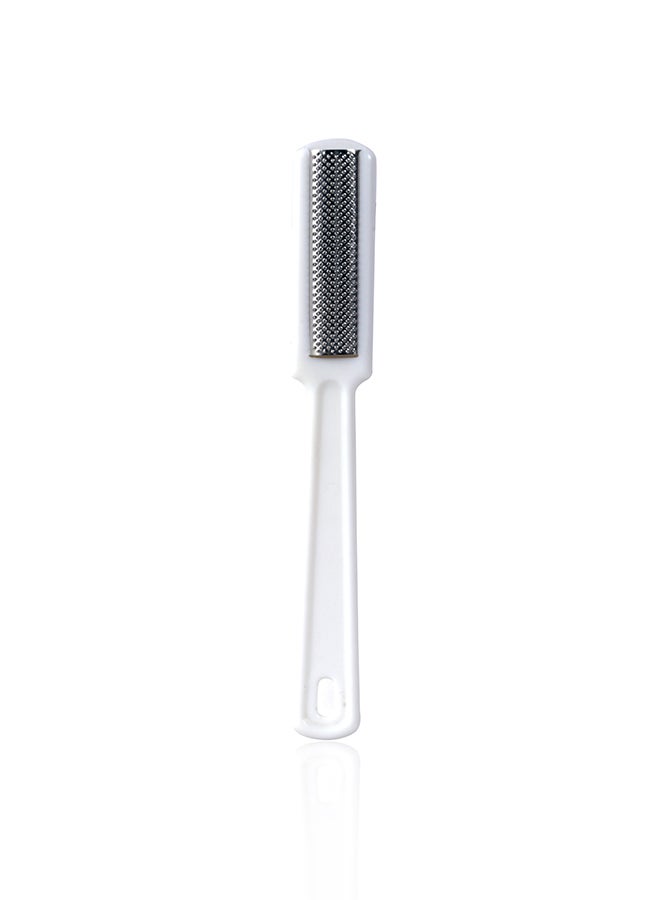 3W Healthcare - Foot Rasp Plastic Handle Foot File, Callus Remover, Stainless Steel Foot File, Foot Scrubber, Feet Rasp - Image 1