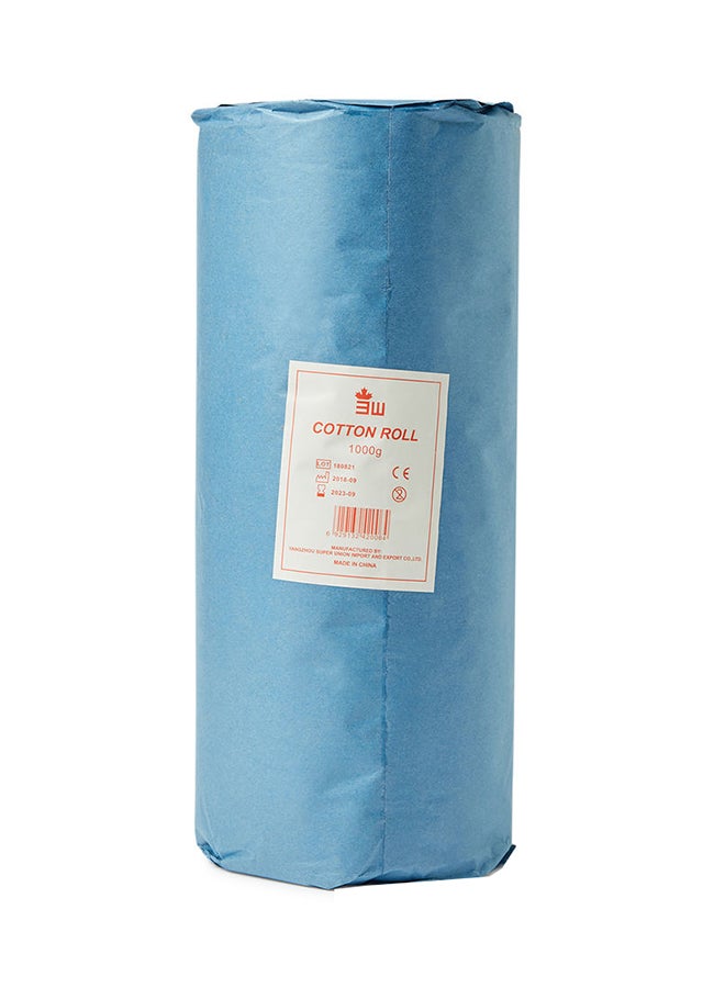 3W Healthcare Cotton Wool Roll - 1000G - Size 29 X 9 X 29Cm 