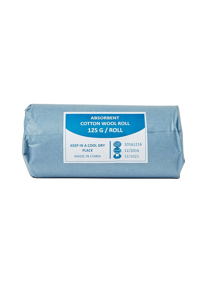3W Healthcare Cotton Wool Roll - 125G - Size 29 X 9 X 29Cm 