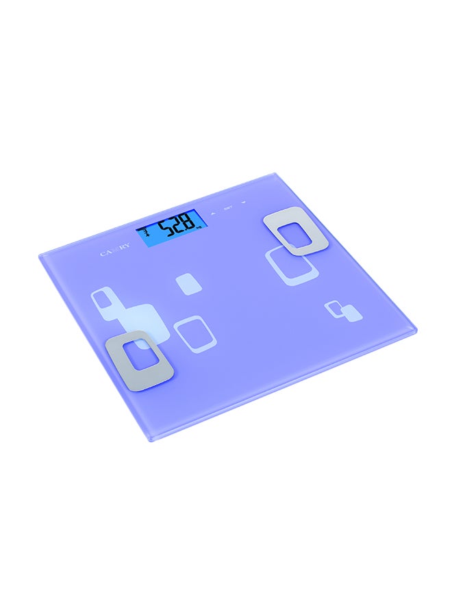 3W Healthcare - Camry Weighing Scale - Digital Bathroom Scales for Body Weight, Weighing Scale Electronic Bath Scales with High Precision Sensors Accurate Weight Machine for People, LED Display, Purple - Image 1