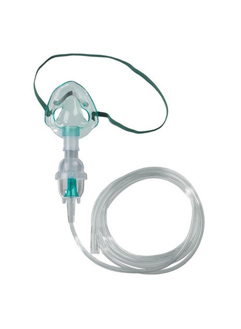 Nebulizer Kit Adult - 1 Set/Box for Face with Mask And Adjustable Elastic Strap -, Clear
