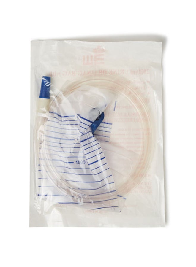 3W Healthcare 10 Pieces Urine Bag With Stopper 2L - Bag - Image 2