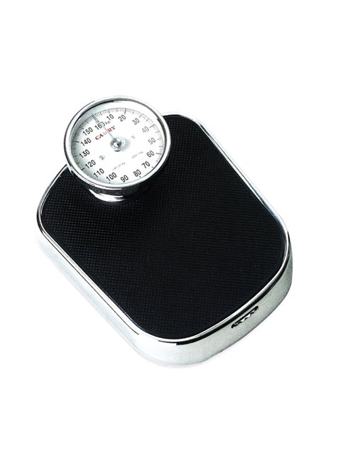 Camry Heavy Duty Weighing Scale, Mechanical Bathroom Scale – Body Weighing Scales, 160 KG Capacity, Easy Read Dial, Rotating Pointer, Large Platform, For Weight/Fitness, No Battery Required
