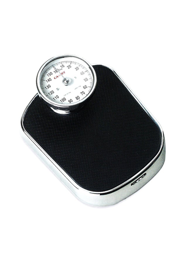 3W Healthcare Camry Heavy Duty Weighing Scale, Mechanical Bathroom Scale – Body Weighing Scales, 160 KG Capacity, Easy Read Dial, Rotating Pointer, Large Platform, For Weight/Fitness, No Battery Required 