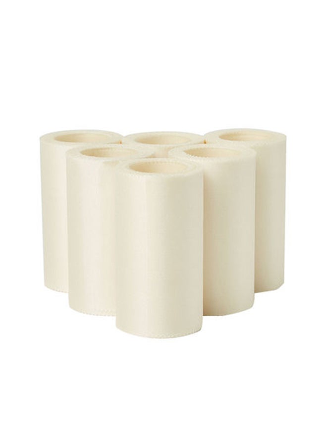 3W Healthcare - Silk Tape Roll - 6 Pieces/Box - Size 5 X 7.5Cm - Image 1
