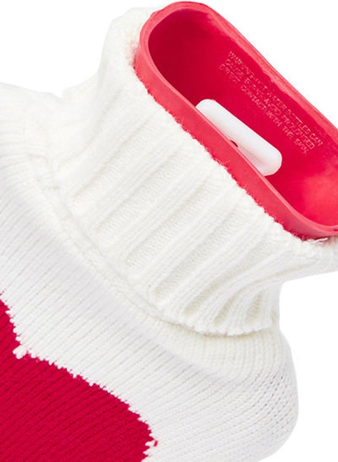 3W Healthcare Hot Water Bottle 1L - Knitted Heart Removable - Cold and Hot Pack with Knitted cover, Hot pack for Pain Relief, Cramps, Menstrual pain Relief Therapy  - Image 3