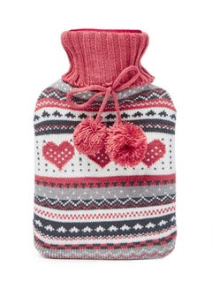 Hot Water Bottle 1L - Knitted Sweater Removable - Cold and Hot Pack with Knitted cover, Hot pack for Pain Relief, Cramps, Menstrual pain Relief Therapy - v1668147238/N40314346A_1