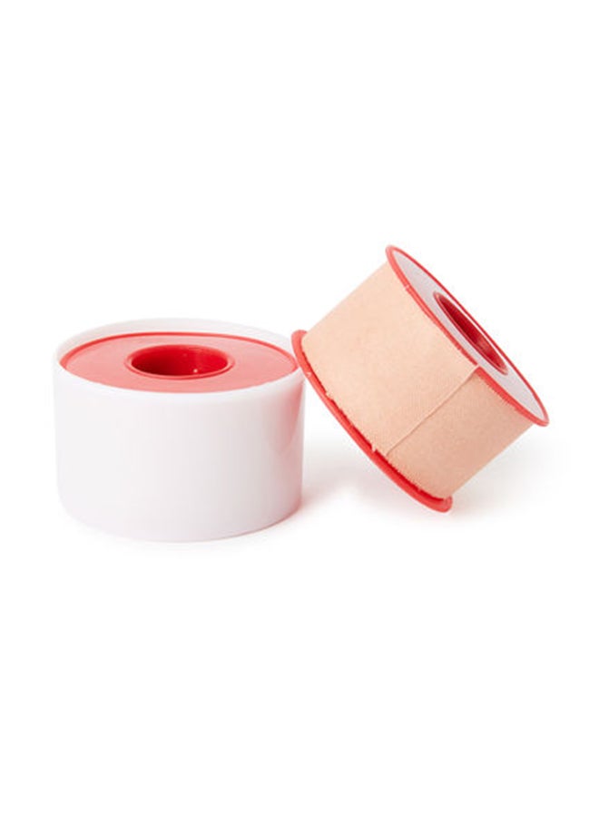3W Healthcare Zinc Oxide Plaster Tape Skin 2.25X5Cm 12 Rolls, Breathable Wrist Finger Tape Strapping Tape Cohesive Bandage Flexible Athletic Sports Tape  - Image 2