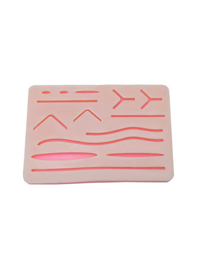 3W Healthcare 3W Suture Practice Kit, Premium Suturing Skill Trainer, Complete Suture Training Kit with Pre-Cut Wounds, Reusable for Medical Student's Surgical Practice Kit, Hospital First Aid Training  - Image 3
