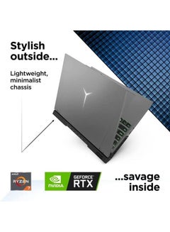 Lenovo 2022 Latest Lenovo Legion 5 Pro Gaming (Upgraded Version) Laptop With 16-Inch Display, AMD Ryzen 7 5800H Processer/16GB RAM/1TB SSD/8GB NVIDIA RTX 3070 8GB Graphics Card/Windows 11 With Gaming Mouse English Black  - Image 2