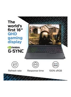 Lenovo 2022 Latest Lenovo Legion 5 Pro Gaming (Upgraded Version) Laptop With 16-Inch Display, AMD Ryzen 7 5800H Processer/16GB RAM/1TB SSD/8GB NVIDIA RTX 3070 8GB Graphics Card/Windows 11 With Gaming Mouse English Black  - Image 3