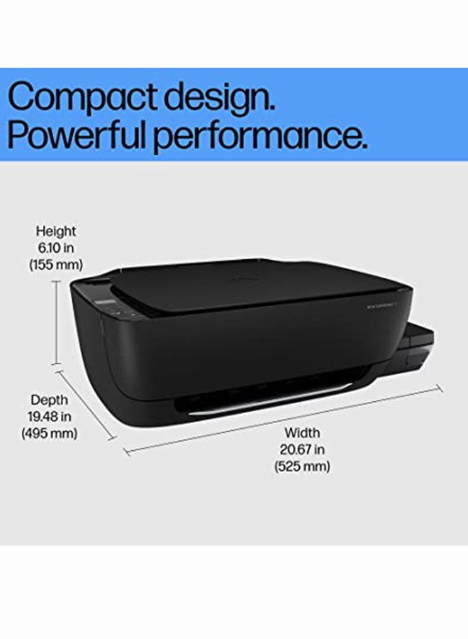 HP - 415 All-in-One Printer With Print/Scan/Copy/Wi-Fi Function And Ink Tank System,Z4B53A Black - Image 1