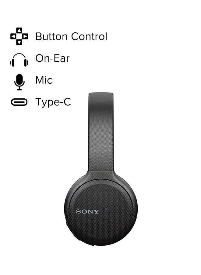 WH-CH510 Wireless On-Ear Bluetooth Headphones Black - v1668151883/N31429788A_2