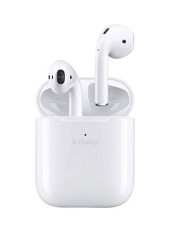 Lite Buds Wireless Bluetooth Headset TWS With Wireless Charging Case And Silicone Case White