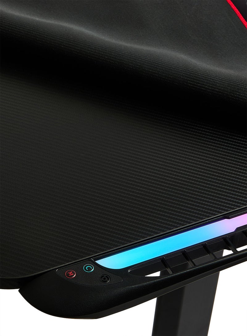 Switch - Large Z Shape Gaming Desk 160Cm With Free Mouse Pad, Cup Holders, Headset Hook, Cable Management,Gamepad Holder - Image 1
